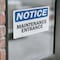 Signmission Maintenance Entrance, 5 in W x Rectangle, Vinyl Decal OS-2PACK-NS-D-35-L-14105 - alternate 6